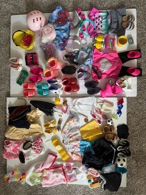HUGE 18” doll clothing and accessory lot